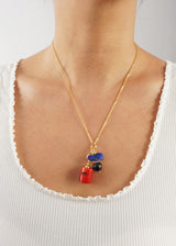 Red Coral, Lapis Lazuli, and Black Onyx - Gaea | Crystal Jewelry & Gemstones (Manila, Philippines)