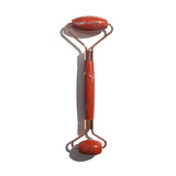 Red Jasper Roller with Rose Gold Plating - Gaea