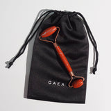 Red Jasper Roller with Rose Gold Plating - Gaea