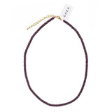 A-Grade Rhodolite Garnet Faceted Rondelle 4.5mm - Gaea | Crystal Jewelry & Gemstones (Manila, Philippines)