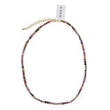 A-Grade Multicolored Tourmaline Faceted Coin 4mm - Gaea | Crystal Jewelry & Gemstones (Manila, Philippines)