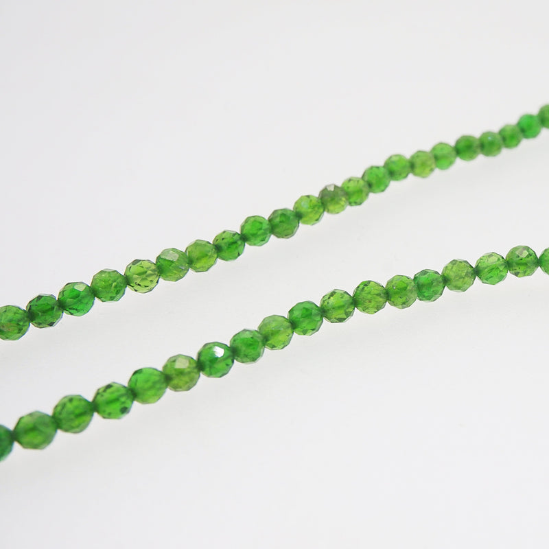 A-Grade Chrome Diopside Faceted 3.5mm - Gaea | Crystal Jewelry & Gemstones (Manila, Philippines)