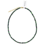Ruby Zoisite Faceted Rondelle 5mm - Gaea | Crystal Jewelry & Gemstones (Manila, Philippines)