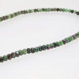Ruby Zoisite Faceted Rondelle 5mm - Gaea | Crystal Jewelry & Gemstones (Manila, Philippines)