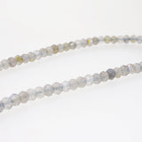 A-Grade Labradorite Faceted Rondelle 5.5mm - Gaea | Crystal Jewelry & Gemstones (Manila, Philippines)