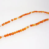 A-Grade Carnelian Faceted 4mm - Gaea | Crystal Jewelry & Gemstones (Manila, Philippines)
