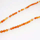 A-Grade Carnelian Faceted 4mm - Gaea | Crystal Jewelry & Gemstones (Manila, Philippines)