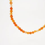 A-Grade Carnelian Faceted 4mm - Gaea | Crystal Jewelry & Gemstones (Manila, Philippines)