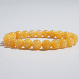 Yellow Burma Jade 8mm - Gaea