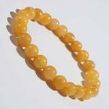 Yellow Burma Jade 8mm - Gaea