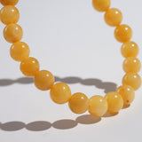 Yellow Burma Jade 8mm - Gaea