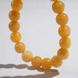Yellow Burma Jade 10mm - Gaea