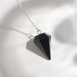 Black Tourmaline Pendulum - Gaea