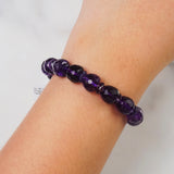 A-Grade Amethyst Faceted Apple - Gaea