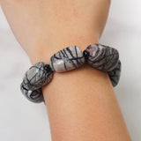 Spider Web Jasper Tumble - Gaea