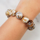 Turritella Agate 16mm - Gaea