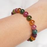 AA-Grade Multicolored Tourmaline 9mm - Gaea