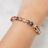 A-Grade Mixed Gemstones in Quartz 7mm - Gaea