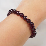 AA-Grade Purple Pyrope-Almandine Garnet 7mm - Gaea