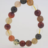 Multicolored Rutilated Quartz 10mm - Gaea | Crystal Jewelry & Gemstones (Manila, Philippines)