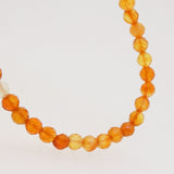 A-Grade Carnelian Faceted 4mm - Gaea