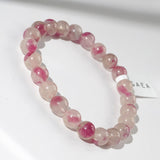 Pink Tourmaline in Quartz 8mm - Gaea