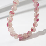 Pink Tourmaline in Quartz 8mm - Gaea