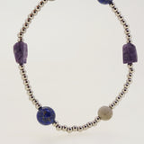 Lapis Lazuli, Labradorite, and Charoite - Gaea