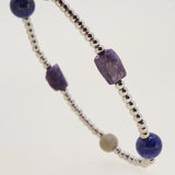 Lapis Lazuli, Labradorite, and Charoite - Gaea