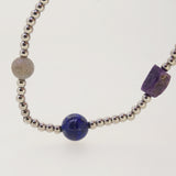 Lapis Lazuli, Labradorite, and Charoite - Gaea