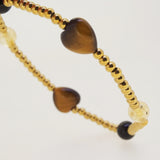 Tiger Eye, Gold Sheen Obsidian, and Citrine - Gaea