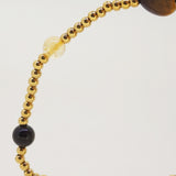 Tiger Eye, Gold Sheen Obsidian, and Citrine - Gaea