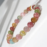 A-Grade Multicolored Tourmaline 7.6mm - Gaea