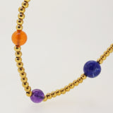 Lapis Lazuli, Amethyst, and Carnelian - Gaea