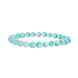 A-Grade Amazonite in Quartz 7mm - Gaea