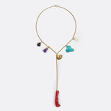 Freshwater Pearl, Turquoise, Red Coral, Amethyst, and Black Spinel - Gaea | Crystal Jewelry & Gemstones (Manila, Philippines)