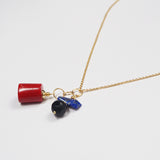 Red Coral, Lapis Lazuli, and Black Onyx - Gaea | Crystal Jewelry & Gemstones (Manila, Philippines)
