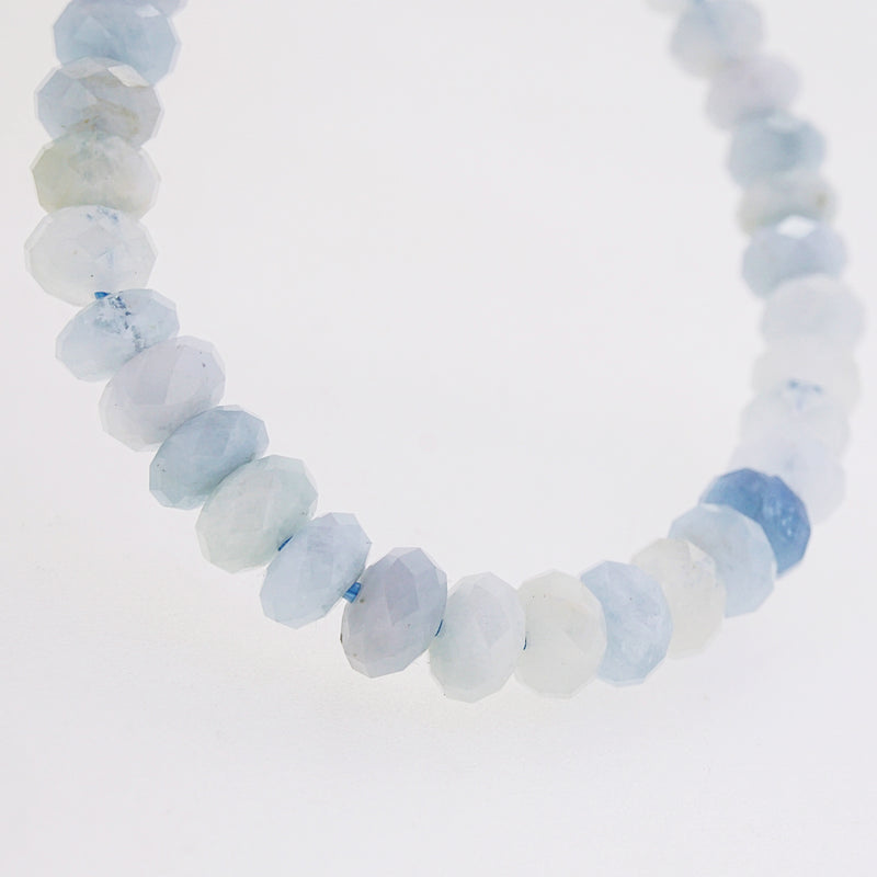 Aquamarine Faceted Rondelle - Gaea | Crystal Jewelry & Gemstones (Manila, Philippines)