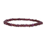 A-Grade Rhodolite Garnet Faceted Rondelle - Gaea | Crystal Jewelry & Gemstones (Manila, Philippines)