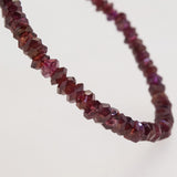 A-Grade Rhodolite Garnet Faceted Rondelle - Gaea | Crystal Jewelry & Gemstones (Manila, Philippines)