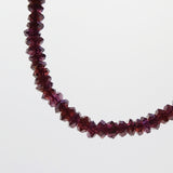 A-Grade Rhodolite Garnet Faceted Rondelle - Gaea | Crystal Jewelry & Gemstones (Manila, Philippines)