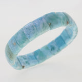 A-Grade Larimar Bangle (M) - Gaea | Crystal Jewelry & Gemstones (Manila, Philippines)