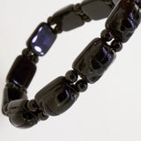 Rainbow Obsidian Carved Scarab Bangle - Gaea | Crystal Jewelry & Gemstones (Manila, Philippines)