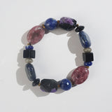 Lepidolite, Dumortierite, and Charoite Mixed Gemstones - Gaea