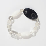 Astrophyllite, Clear Quartz, and White Agate Mixed Gemstones - Gaea