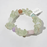 Hiddenite Nuggets with Amethyst, Moonstone, and Beryl - Gaea