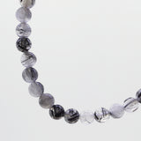 Black Tourmalinated Quartz 6mm - Gaea | Crystal Jewelry & Gemstones (Manila, Philippines)