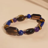 Smoky Quartz, Lapis Lazuli, Amethyst Mixed Gemstones - Gaea