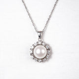 Freshwater Pearl with Zirconia - GAEA