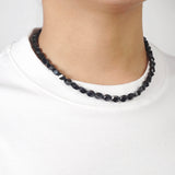 Black Spinel Faceted Twisted Nugget (S) - GAEA